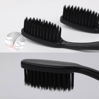 แปรงสีฟันแพค10ด้ามราคาถูกแปรงสีฟันชาโคลขนแปรงปลายนุ่ม