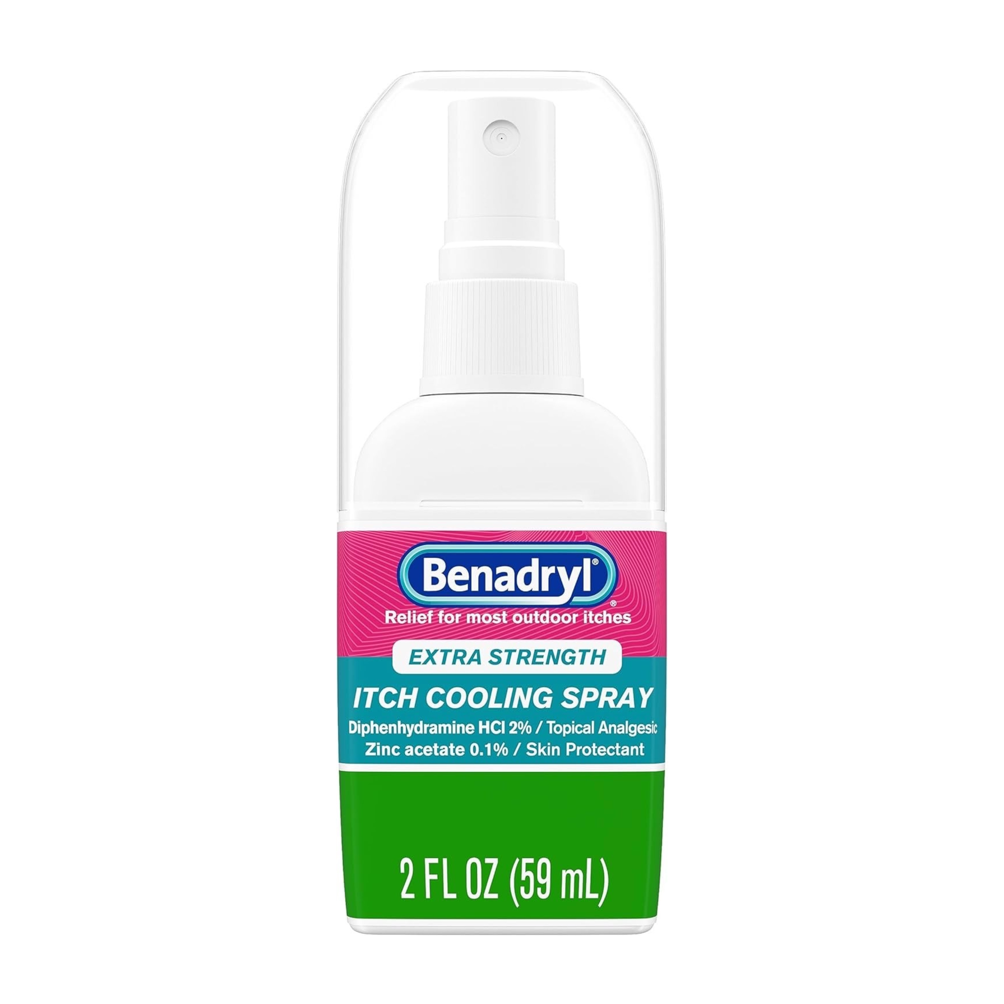 สเปรย์บรรเทาอาการคันสูตรเข้มข้น Benadryl Extra Strength Itch Cooling Spray