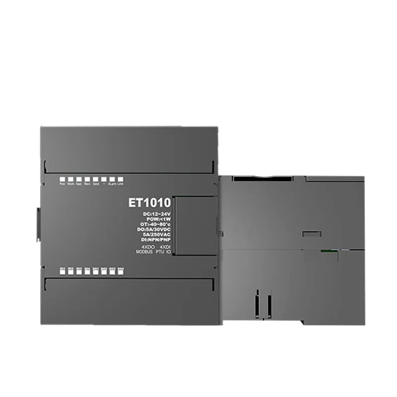 รีโมท IO 4-Channel Modbus Protocol สำหรับงานระบบอัตโนมัติและ IIoT ตัวเลือกดิจิตอลและอนาล็อค