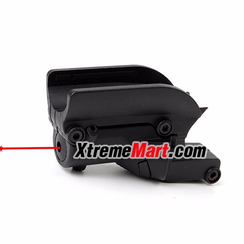 เลเซอร์ติดปืน Tactical Hunting 5mw Red Laser Sight Scope Red Dot Sight For 1911 Pistol Airsoft with Lateral Grooves