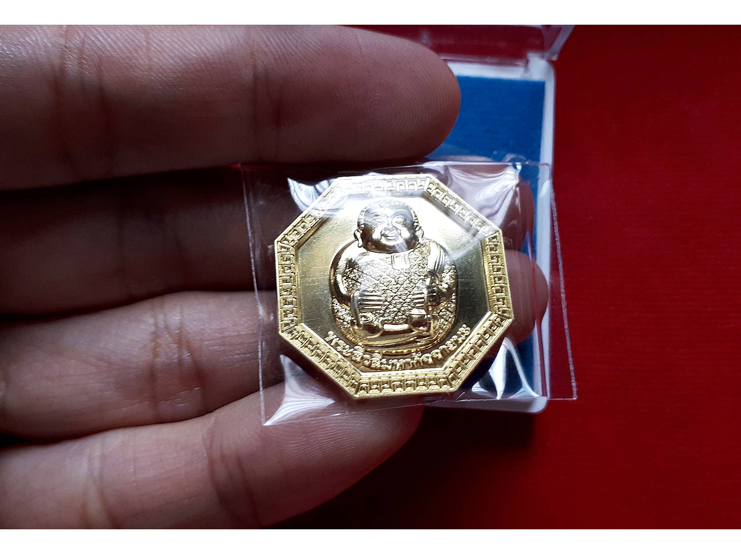 เหรียญ พระสีวลีมหากัจจายนะ หลังยันต์#เน้นลาภ#ปรับธาตุปรับฮวงจุ้ย เนื้อทองเหลือง ปี2563 #รับประกันแท้ - หลวงพ่อเล็ก วัดท่าขนุน