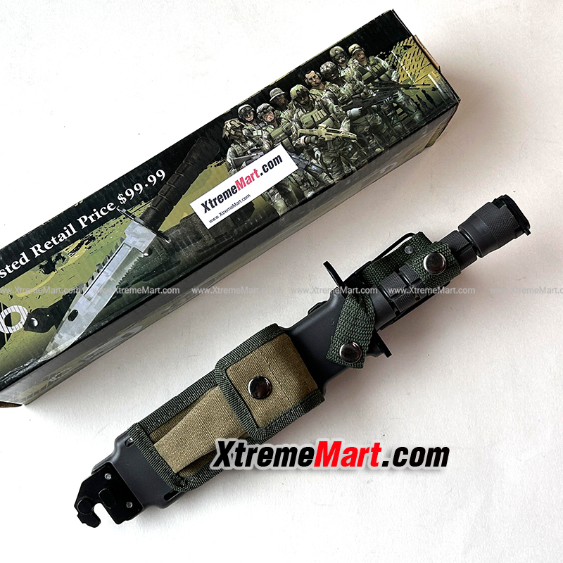 มีด M9 (งาน China) สันฟันเลื่อย