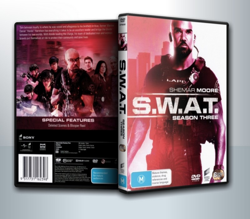 S.W.A.T. Season 3 สวาท หน่วยพิฆาตระทึกโลก ปี 3 ( 3 DVD )