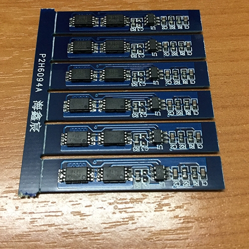 วงจรป้องกันสำหรับไฟฉายติดจักรยาน Protected curcuit board for Bicycle light battery 8.4V Li-ion (ชิ้นละ)