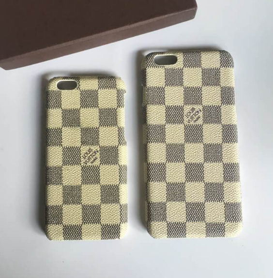 เคสมือถือ เคสไอโฟน l damier iphone case มีเทา น้ำตาล ขาว