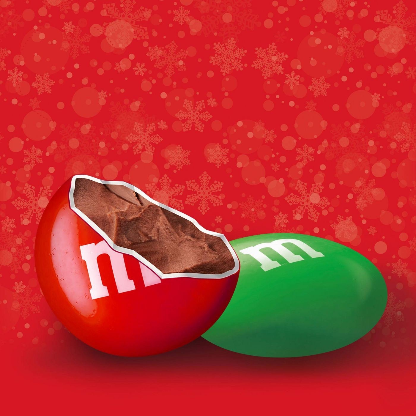 ขนมช็อกโกแลตคริสมาสต์ M&M's Holiday Chocolate Candies - Milk Chocolate
