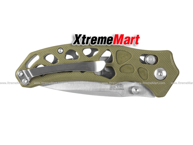 มีดพับ FB7631-GR Stainless steel Folding Knives (ด้ามสีเขียว)