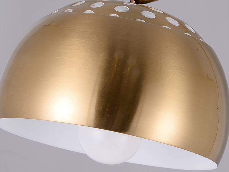 โคมไฟตั้งพื้นทรงโค้งโมเดิร์นสีทอง [FLMG-1]