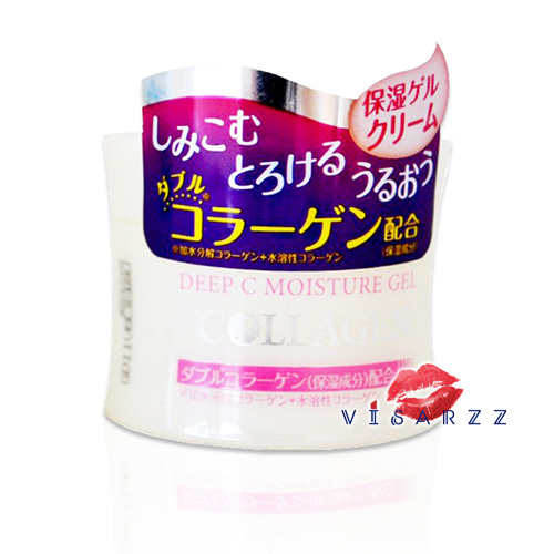 (กระปุกชมพู) Daiso Deep C Moisture Gel Collagen 40g เจลครีมที่ขายดีที่สุด อันดับ 1 ในญี่ปุ่น ส่วนผสมหลักจากวิตชี และคอลลาเจน ช่วยให้ผิวขาวกระจ่างใส กระชับ