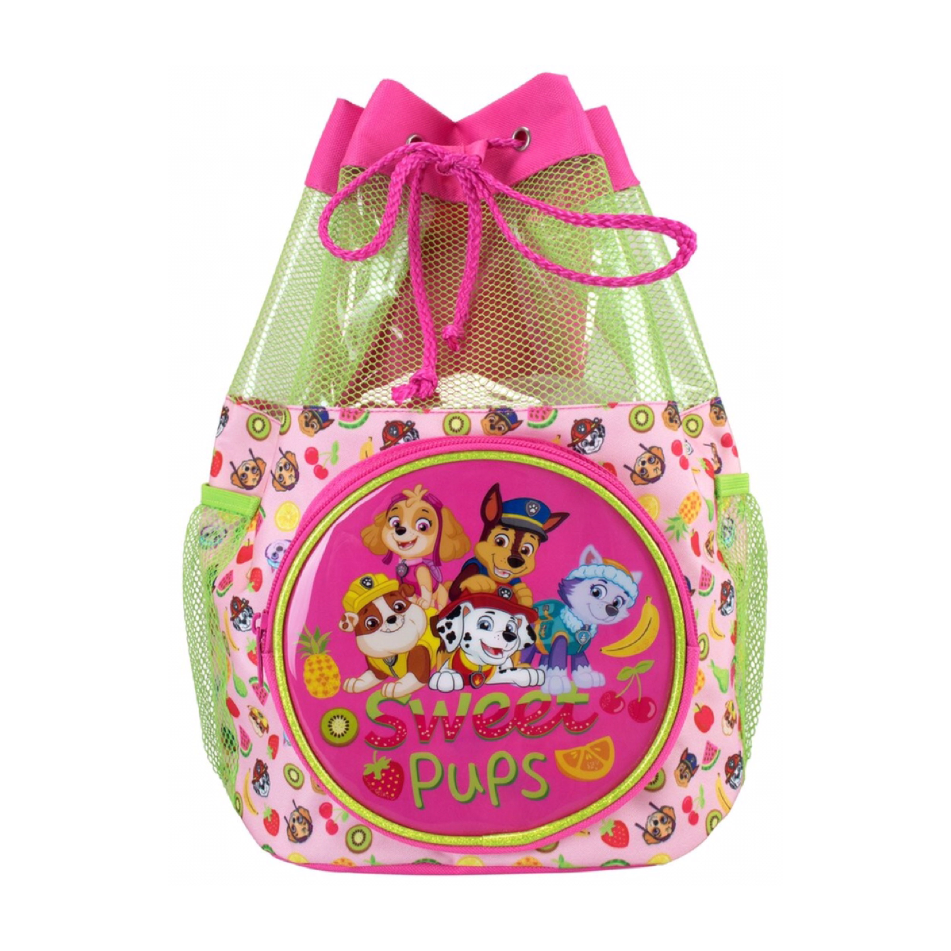 กระเป๋าสะพายเป้กันน้ำ Character UK Paw Patrol Swim Bags for Kids (Pink)