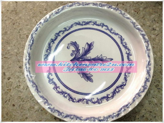 P06362 ถาดเมลามีน 30 ซม พิมพ์ลาย ขายดีมาก (ราคาส่งต่อ 1 โหล: 12 ใบ )