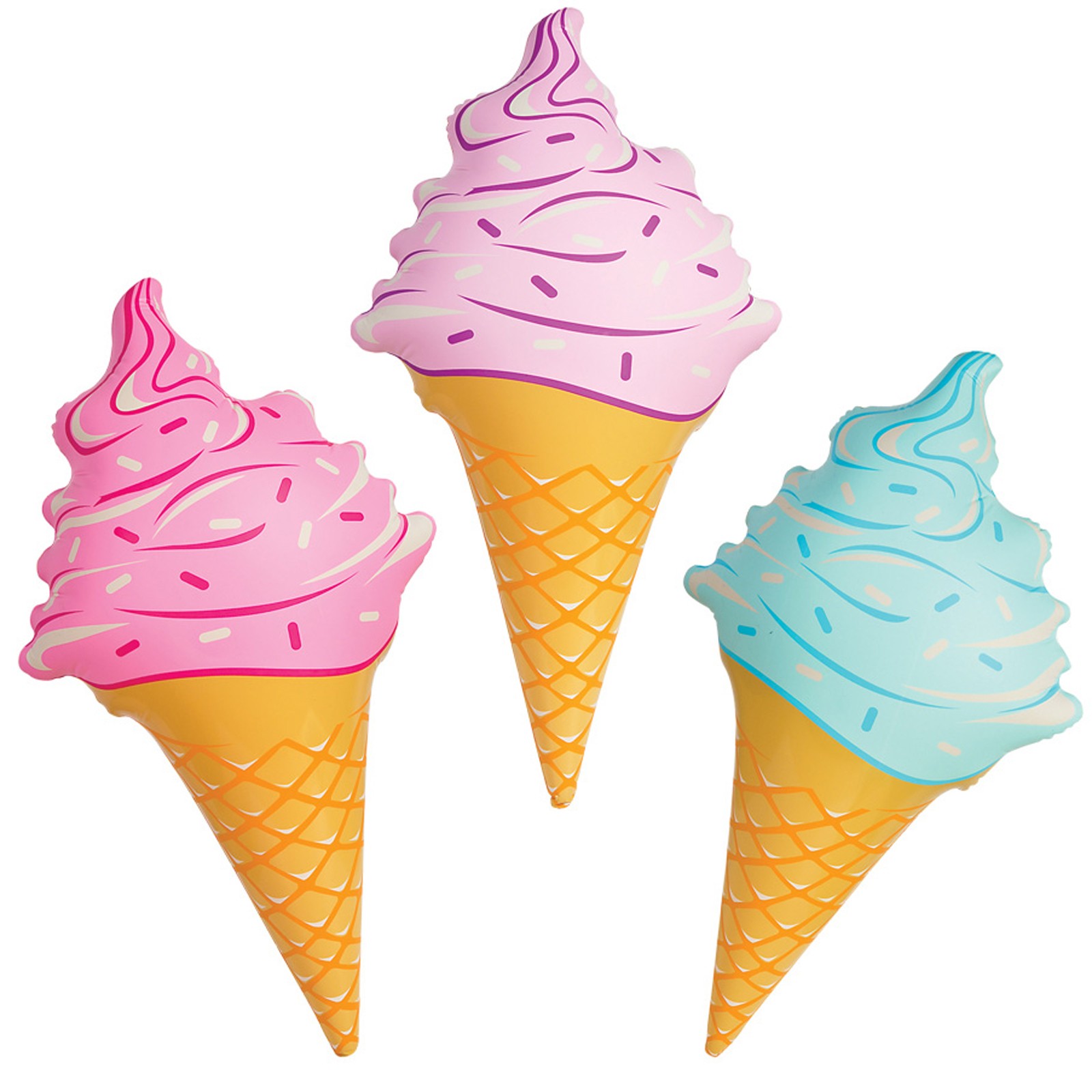 พูลโฟลทไอศครีมโคนสุดน่ารัก Ice-Cream Cones (Set of 3)