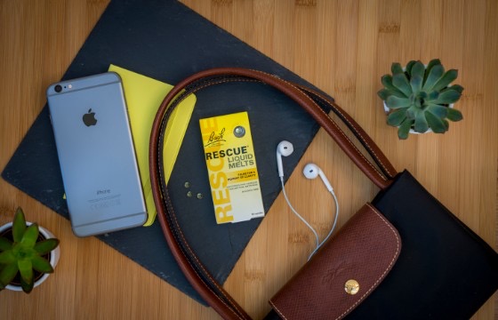 สมุนไพรบรรเทาความกังวลและผ่อนคลายความตึงเครียด Bach Original Flower Remedies RESCUE LIQUID MELTS