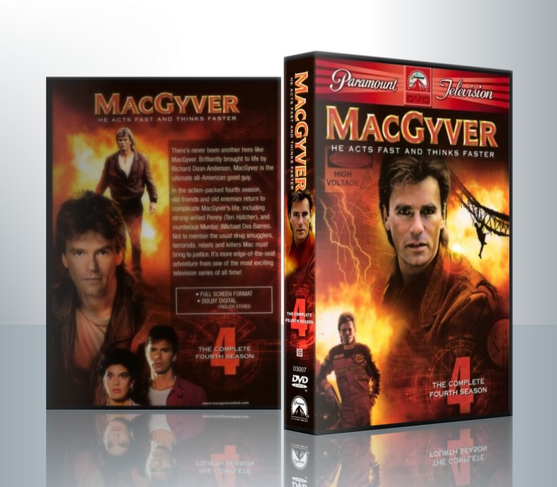 MacGyver Season 4 แม็คไกเวอร์ ยอดคนสมองเพชร ปี 4 ( 3 DVD )
