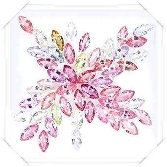 Fancy Marquise 5x2.5 m จัดเซ็ท 50 เม็ด แฟนซีมาคี หนัก 8.21 กะรัต Multi Colour หลากหลายสีผสมกัน ตามภาพ เนื้อดี ใสสะอาดไม่มีตำหนิ