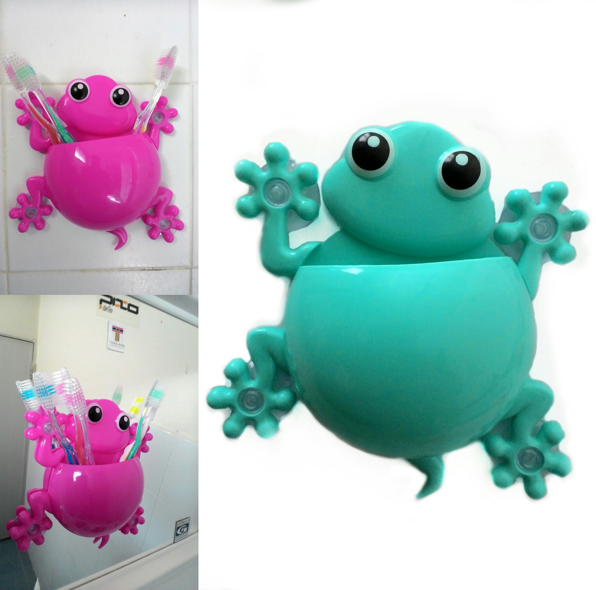 ที่เก็บแปรงสีฟันตุ๊กแกน้อย