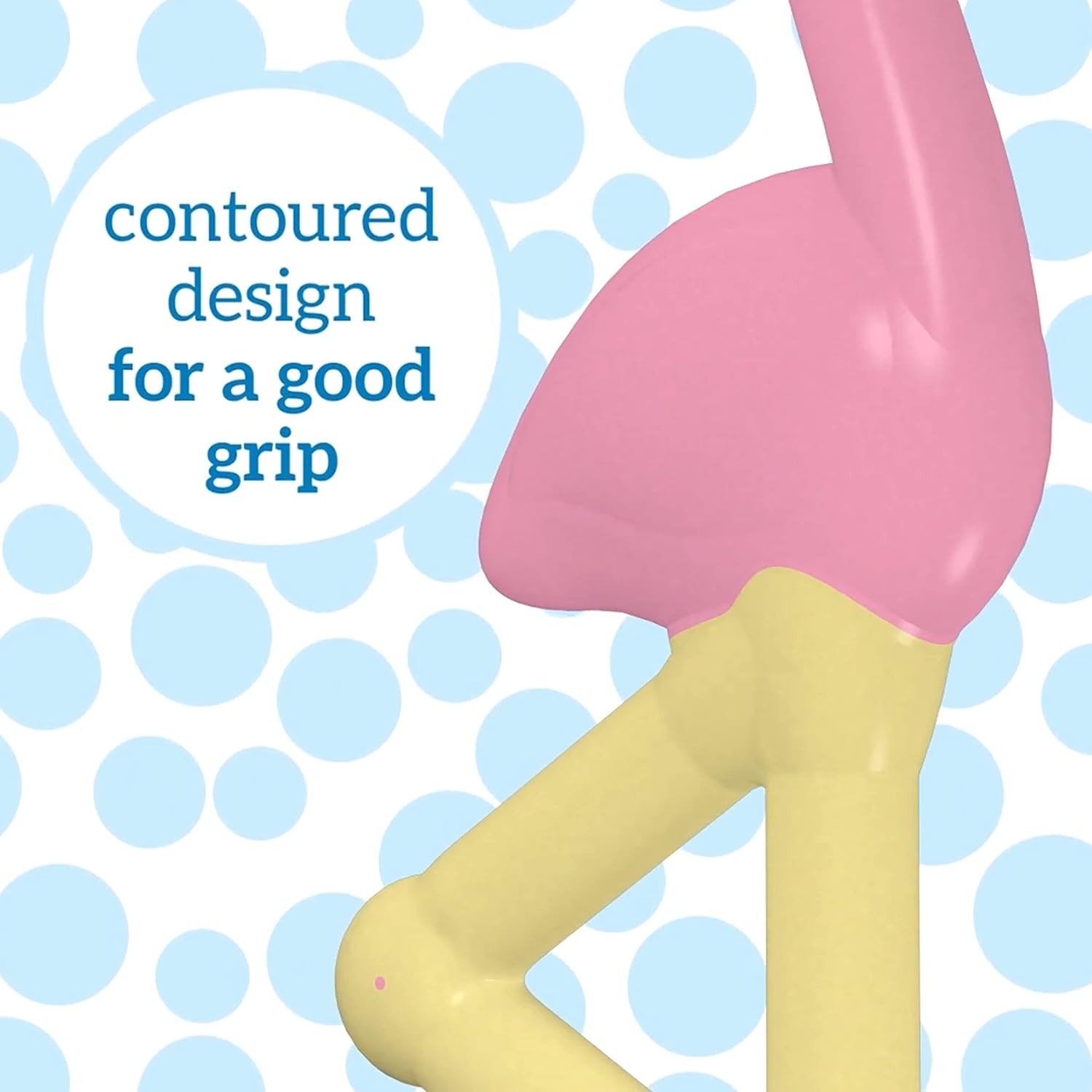 แปรงสีฟันสำหรับเด็กวัยเตาะแตะ Dr Brown's Flamingo Toddler Tootbrush