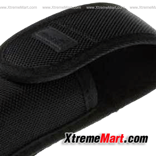 ซองไฟฉายไนล่อน UltraFire 117 สำหรับไฟฉาย Ultrafire C8 Flashlight Nylon Sheath Pouch Holder Holster (Black)