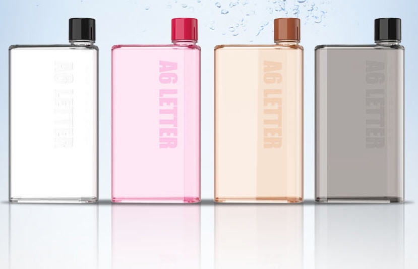 กระบอกน้ำ ทรงสี่เหลี่ยม Memo Bottle ของพรีเมี่ยม สินค้าพรีเมี่ยม