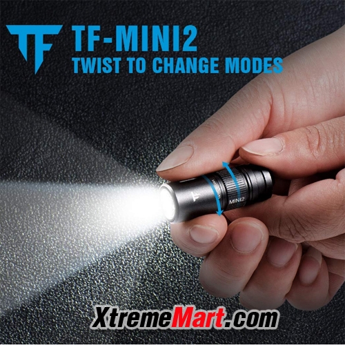 ไฟฉาย TrustFire MINI2 CA18-3X 220 Lumens 2-Mode Mini USB Charging LED Flashlight