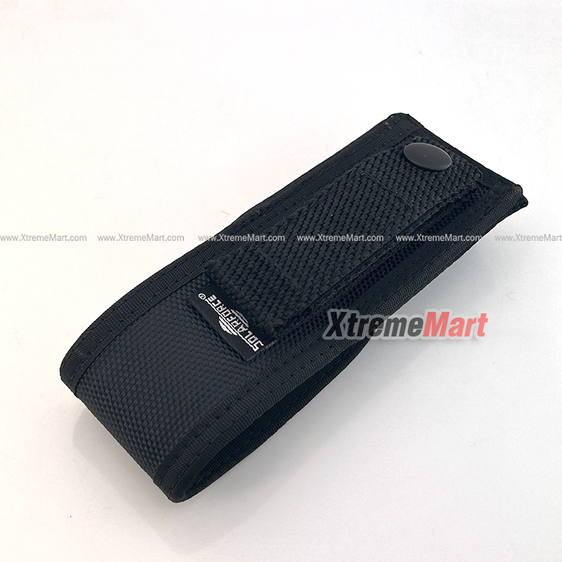 ซองไนล่อนแข็ง Solarforce ปลายเปิด Nylon Sheath Pouch Holder Holster (Black)