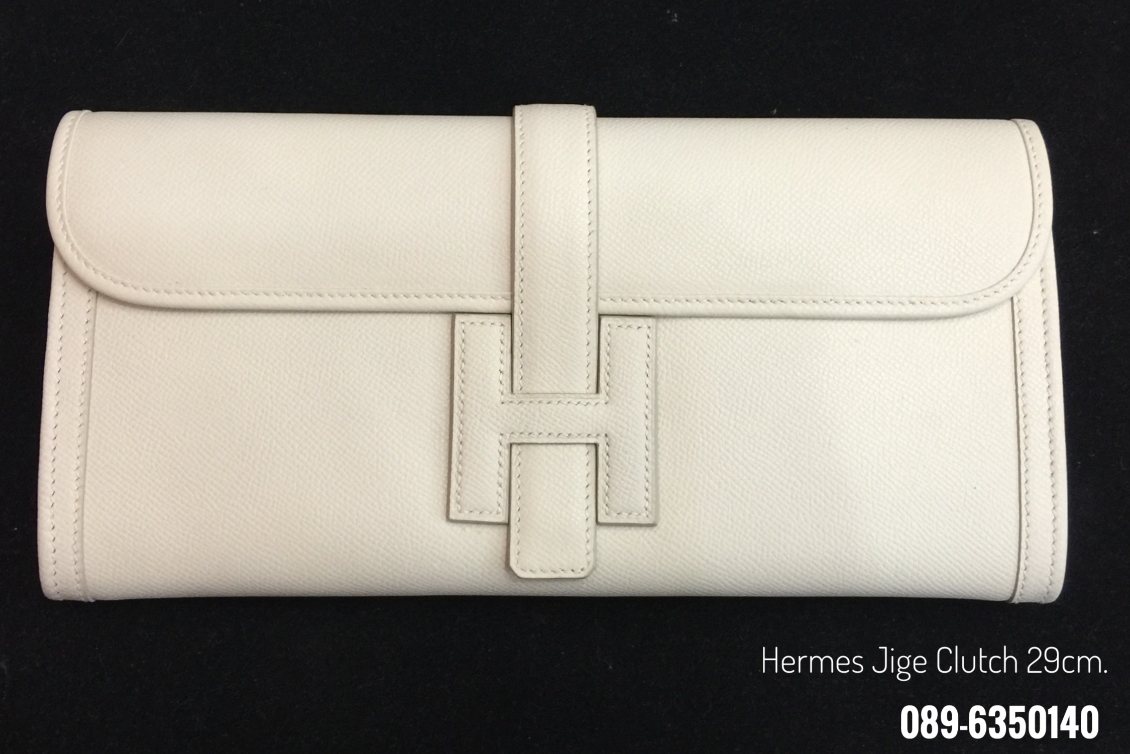 HERMES Jige Clutch Bag