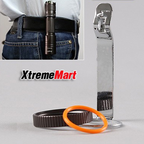 ไฟฉาย SupFire A6 high power rechargeable tactical handle led flashlight (BLACK)