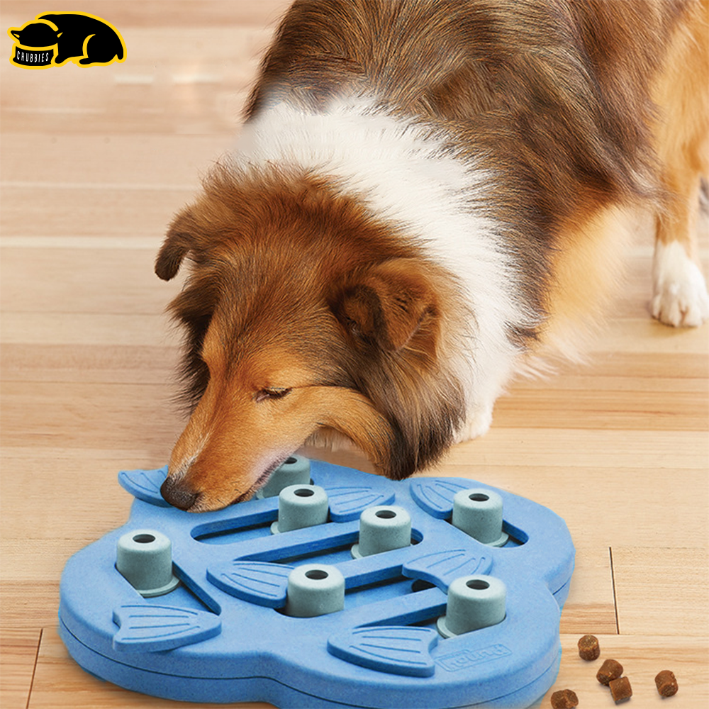C138 Kyjen Outward hound ของเล่นฝึกบริหารสมองสุนัข ฝึกดมกลิ่น ดึงความสนใจได้เป็นอย่างดี Dog Puzzle Hide n' Slide & Worker ความยากระดับ 2-3