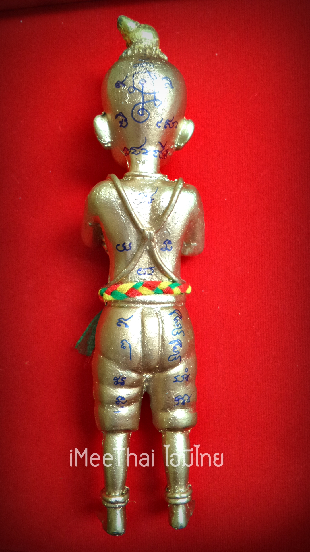 กุมาร (อินทกะ) เนื้อเรซิ่น เสกปี 2559 สำนักอาจารย์ยุทธนา ขอเจริญ (อ.โป้ง อินแปลง) #รับประกันแท้