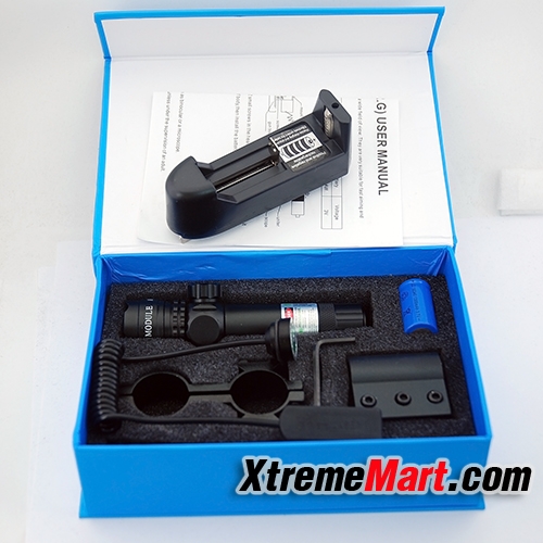 เลเซอร์ติดปืน Green Laser Point Dot Sight Tactical Air Rifle Scope (แสงสีเขียว)