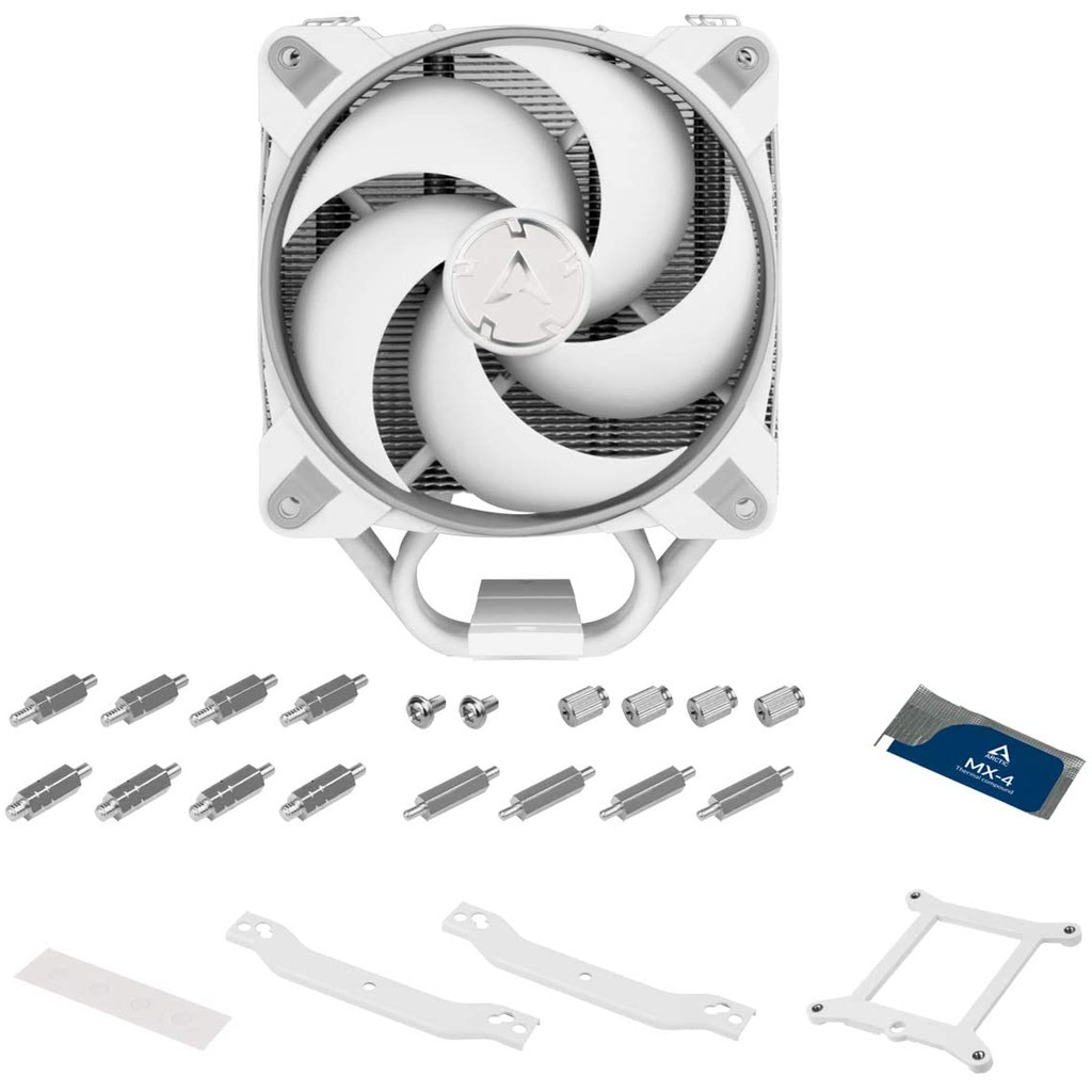ARCTIC Freezer 34 eSports DUO WHITE - Tower CPU Cooler with BioniX P-Series case fan in push-pull, 120 mm