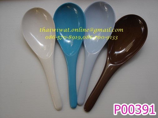 P00391 ทัพพีตักข้าวเมลลามีนอย่างหนา (ราคาต่อโหล)