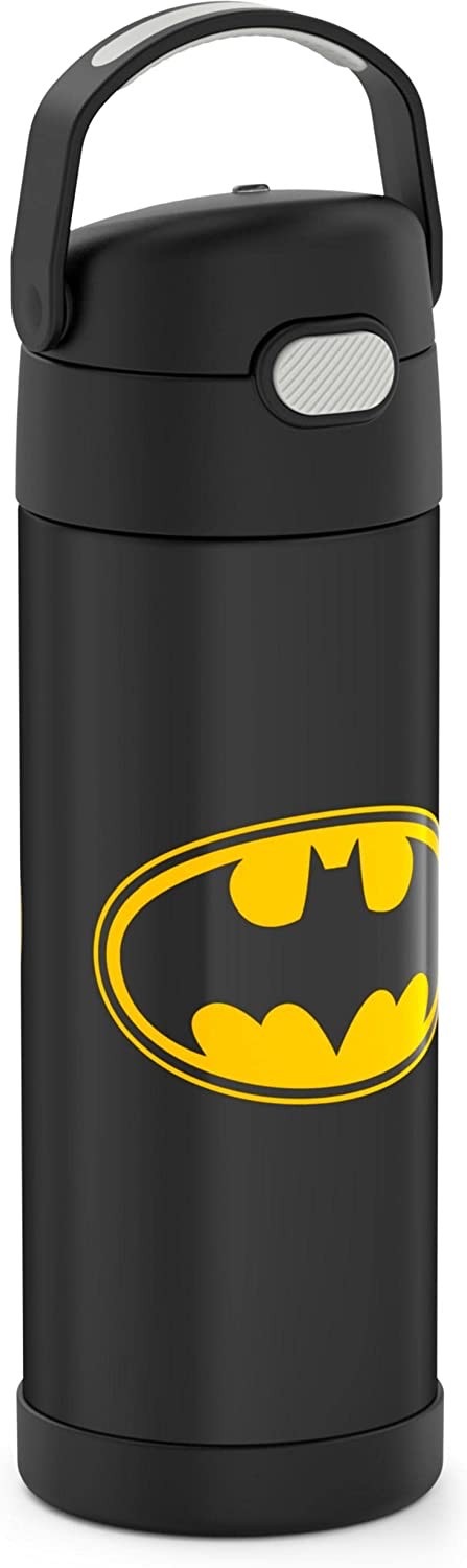 กระติกน้ำสเตนเลสรักษาอุณหภูมิ Thermos Batman FUNtainer Vacuum Insulated Stainless Steel Bottle 16OZ with Bali Handle