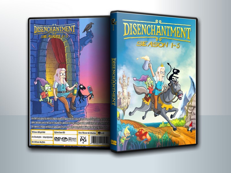 Disenchantment Season 1 - 5 ดิสเอนแชนท์เมนต์ เอลฟ์แสบกับเจ้าหญิงสำมะเล 1 - 5 ( 5 DVD )