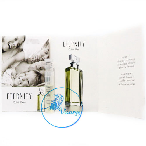 Calvin Klein Eternity EDP 1 mL หัวสเปรย์ หอมกลิ่นดอกไม้ โดดเด่นด้วยกลิ่นลิลลี่ หอมแบบลึกล้ำและมีเสน่ห์ ของหญิงสาว