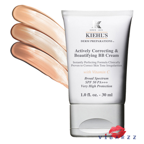 (ลดพิเศษ 35%) Kiehl's Actively Correcting & Beautifying BB Cream 30mL #Light บีบีครีมที่ปกปิดให้สีผิวเสมอทันที และมอบความชุ่มชื่นตลอดวัน