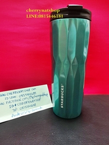 StarbucksUSA Tumbler Stainless Steel 16 0z Alaska Aqua มีประกายเงินๆวิ้งค์โดนค่ะ เรียบแต่ดูดีมีอะไรๆที่ประกายๆเงินๆนี้แหละค่ะ เก็บได้ทั้งร้อนและเย็นนานกว่า 6ชั่วโมงค่ะ Have must