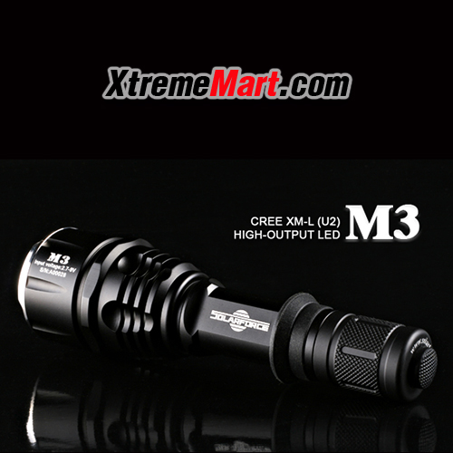 ชุดหัว Solarforce M3 XM-L Cree U2 Turbo Head Assembly for Solarforce L2 Series & Surefire 6P, 9P, G2