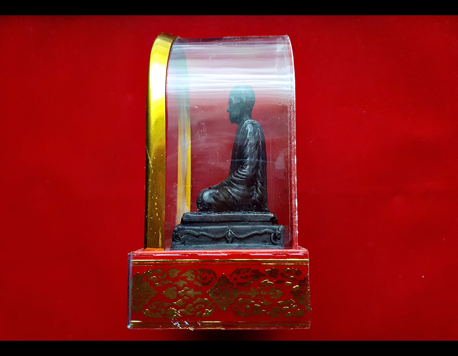 รูปหล่อ หลวงพ่อกวย โฆสิตาราม(วัดบ้านแค) ปี2561 - (พระบูชา ตั้งหน้ารถ ขนาด 2นิ้ว) #รับประกันแท้