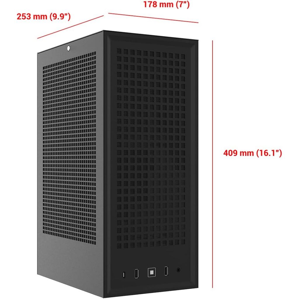 HYTE REVOLT 3 WHITE ITX CASE