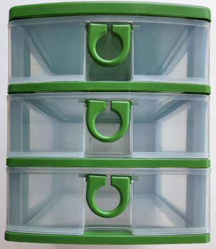 P07212 ลิ้นชักใส่เอกสาร A4 (25*33*28 cm) พลาสติก เกดดเอ No.2011-2 ราคาส่งต่อ 1 โหล: 12 ชุด: เฉลี่ย 150 บต่อชุด