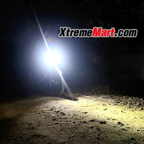 ไฟฉายติดจักรยาน Machfally Light Bicycle USB rechargeable aluminum light 180 lumens LED Front Bike Safety Light