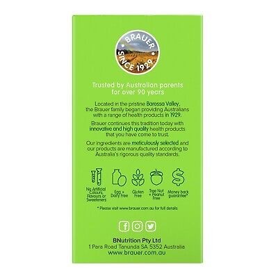 น้ำมันตับปลาบริสุทธิ์เข้มข้นสำหรับเด็ก BRAUER Baby & Kids Ultra Pure Cod Liver Oil with DHA