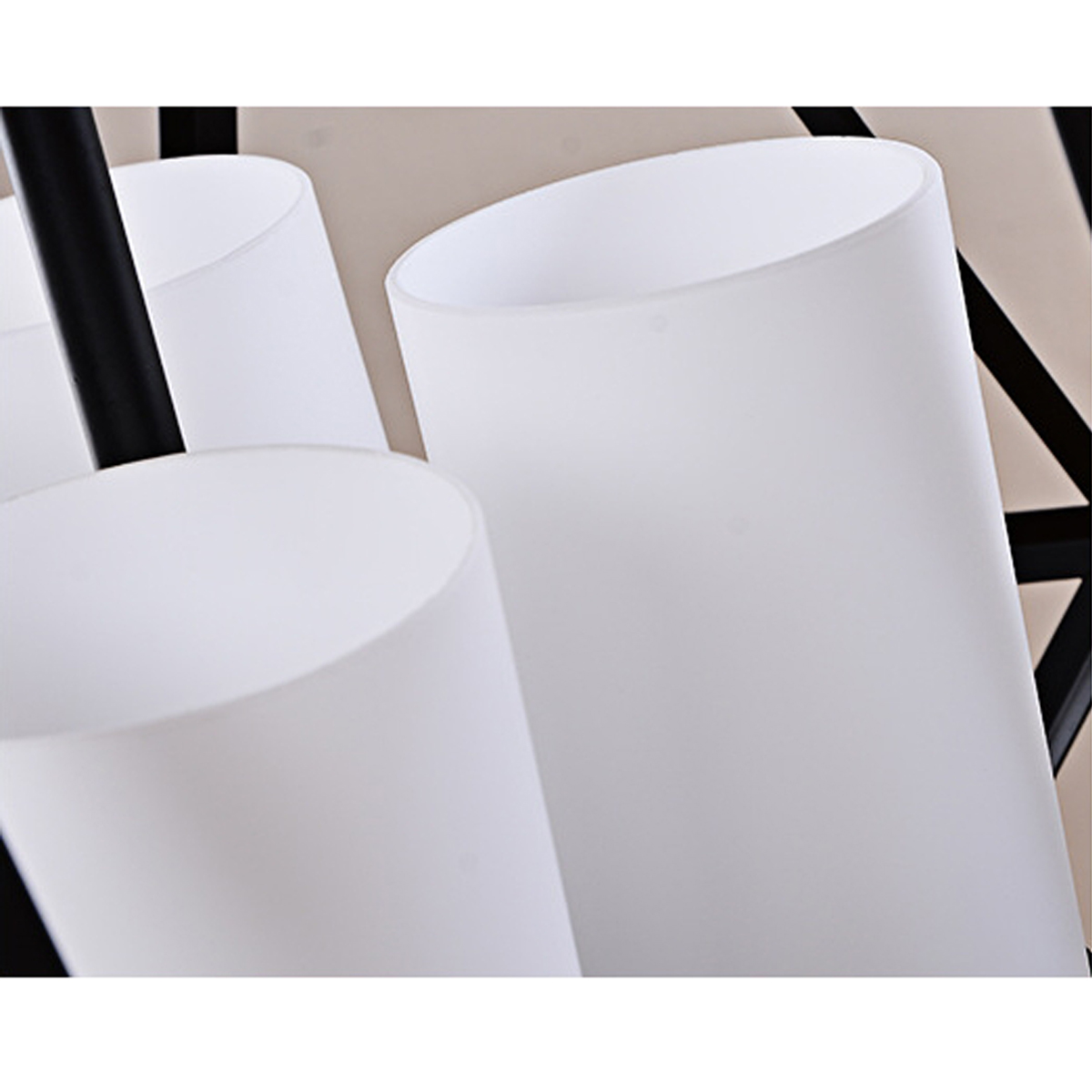 โคมไฟห้อยเพดานเหล็ก เทียน 3 แท่ง