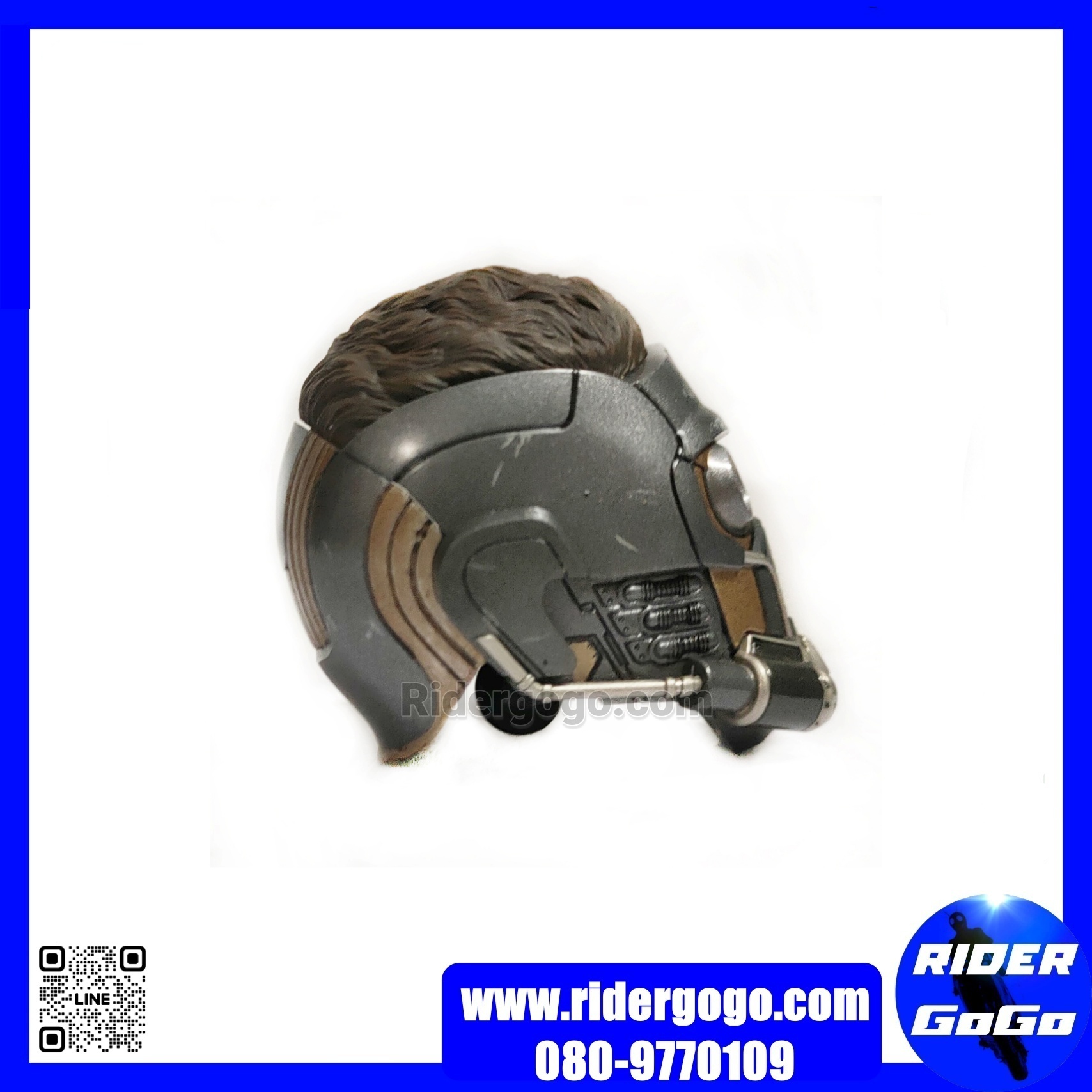 หัวโมเดล ฮอททอยส์ สตาร์ลอร์ด ภาค1 Hot toys Guardians of the Galaxy Star Lord 1/6 Head Sculpt ของแท้