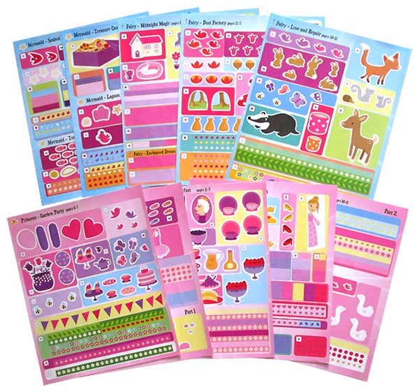 กระเป๋ากิจกรรมเสริมทักษะสุดน่ารัก My Super Sparkly Sticker Mosiac Pack