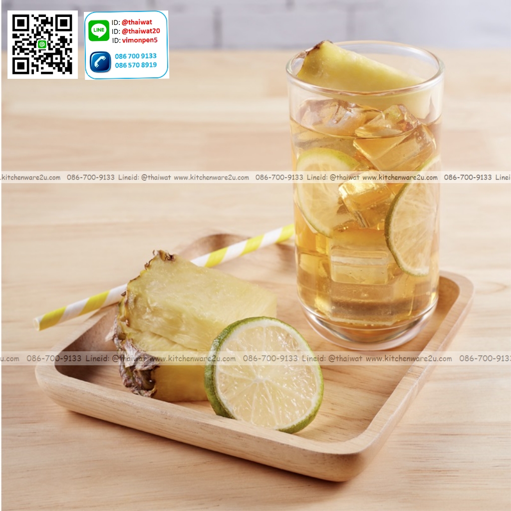 P10418 แก้วใส 10 ออนซ์ (6.4*6.4*12.4 cm) No.103710 (ราคาส่งต่อ 1 ลัง: 6 โหล:72 ใบ)