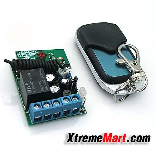 รีโมทควบคุมการปิดเปิดระยะไกล VGG11 12V 1-CH Multi-Function Wireless Remote Switch w/ Controller