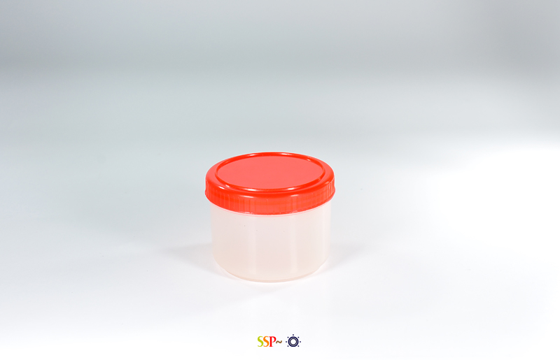 P07549 กระปุกกะปิ ฝาแดง (5.5*5.5*4 cm) No.1400 ราคาส่งต่อ 12 กุรุส : 1728 ใบ: 1.6 ต่อใบ