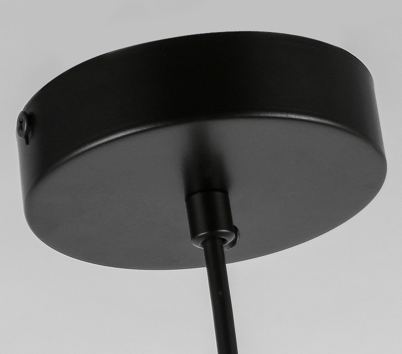 โคมไฟแขวนเพดานสไตล์โมเดิร์นมินิมอล ทรงจานบิน UFO ขนาด 35cm แก้วสีขาว [OVL-735]